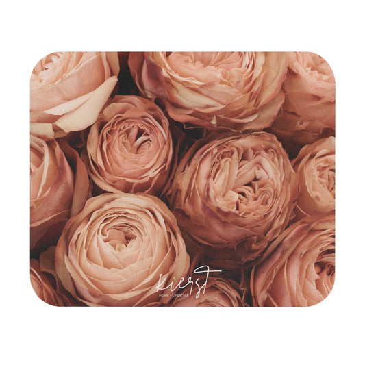 Peony Dusk Mouse Pad | Soft Elegance for Elevated Workspaces