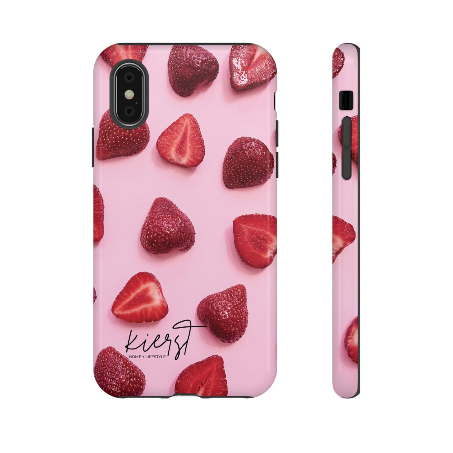 Strawberries iPhone Case | A Sweet Statement Rooted in Soft Luxury