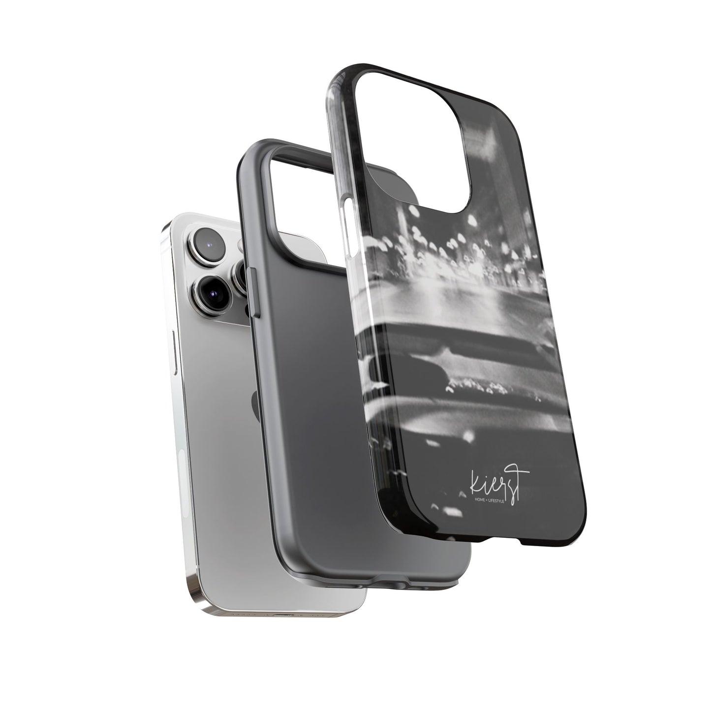 Faded Summer Nights iPhone Case | A Cinematic Blur of City Lights and Nostalgia