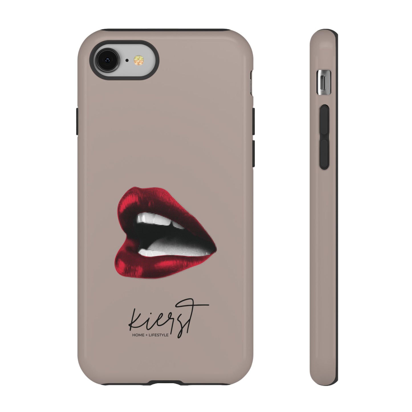 Retro Red Lips iPhone Case | Pop Art Meets Polished