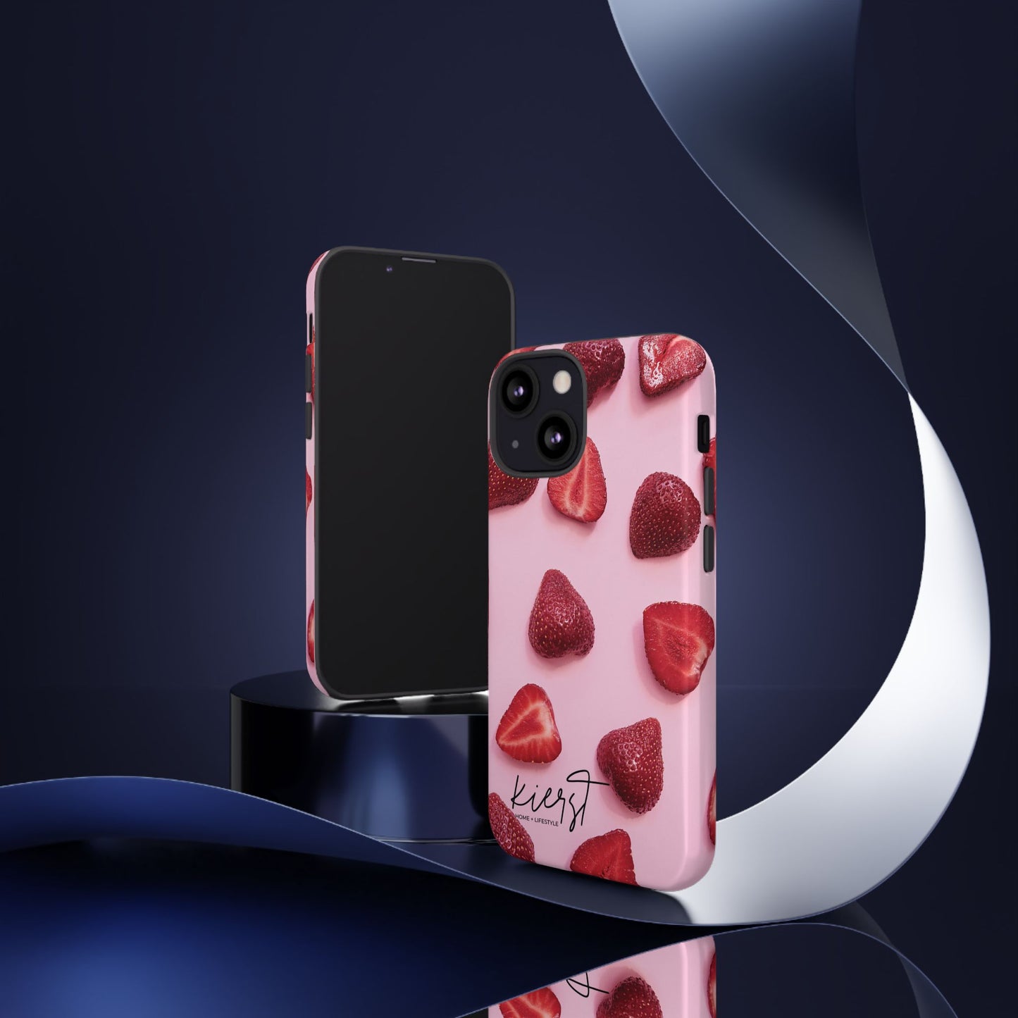 Strawberries iPhone Case | A Sweet Statement Rooted in Soft Luxury