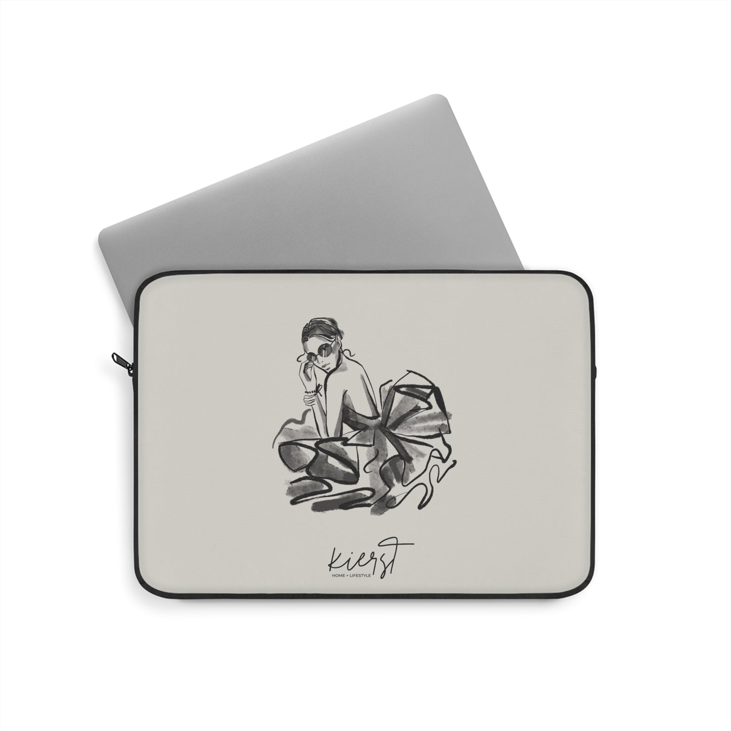 Tulle Fashion Gown Laptop Sleeve
