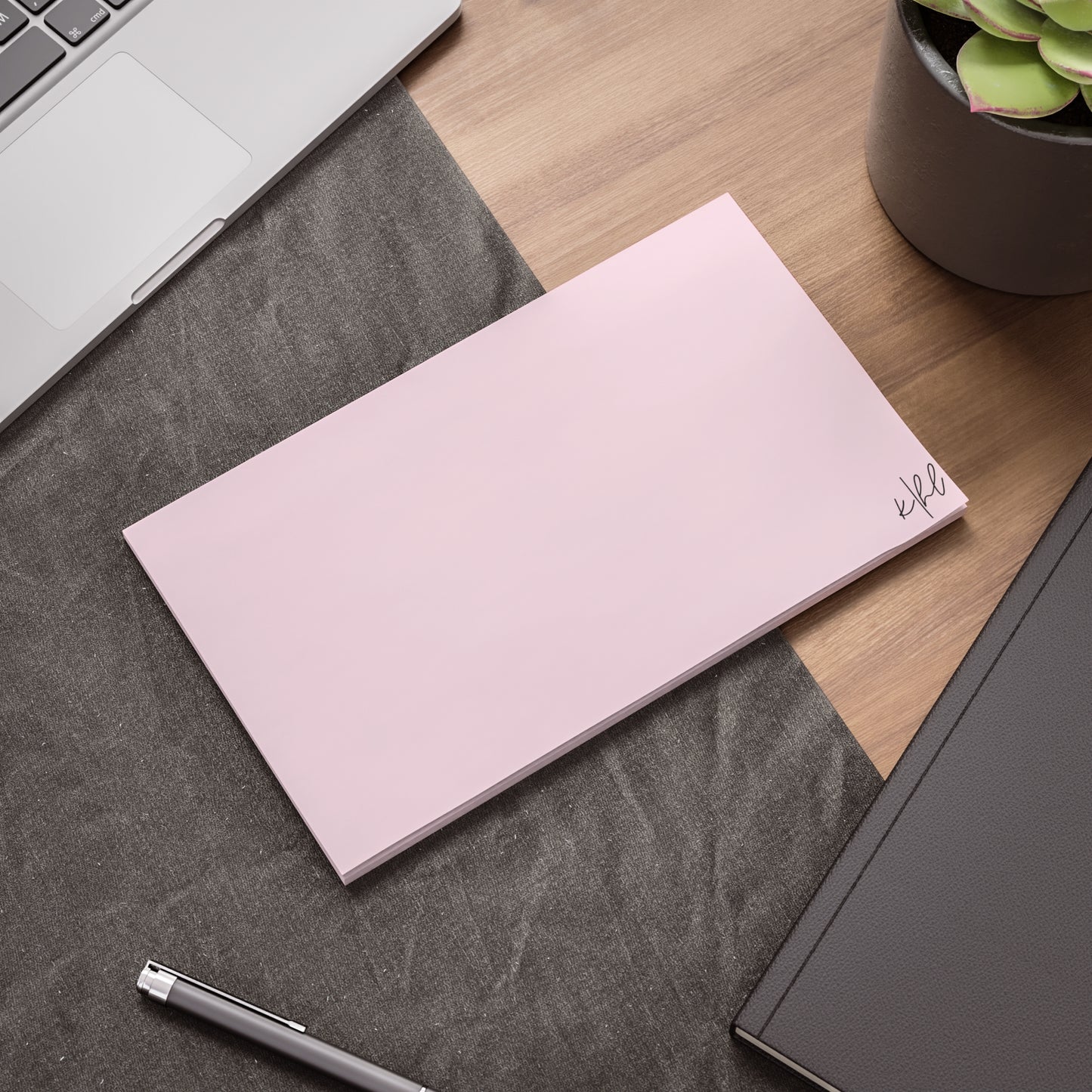 Signature Pink Post-it® Note Pad | Soft Blush Pink Sticky Notes for Everyday Luxury