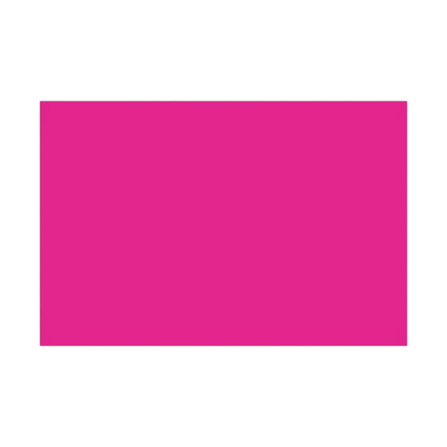 Signature Hot Pink Gift Wrap Paper – Bold, Feminine, Beautiful