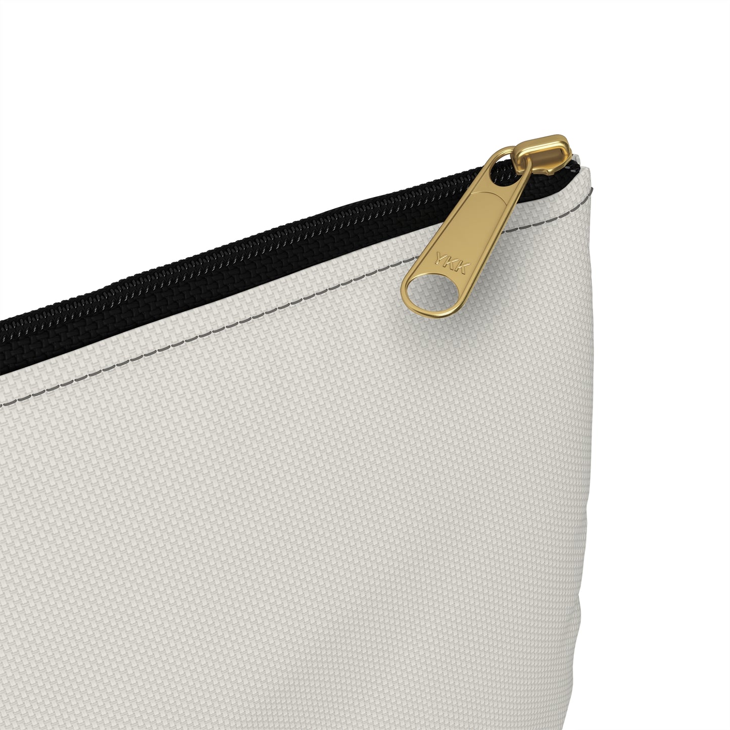 Vintage Fashion Sketch Accessory Pouch ā Elegant Couture Illustration on Bone
