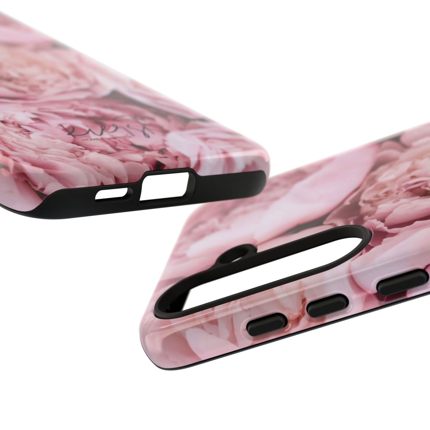 Pink Peonies Samsung Galaxy Case | A Floral Moment Lasts Longer Than Fresh Stems