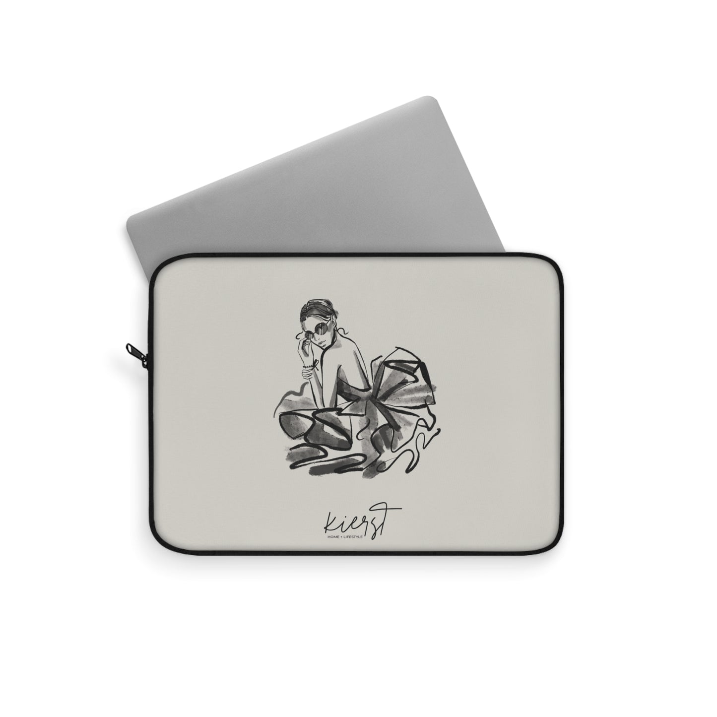 Tulle Fashion Gown Laptop Sleeve