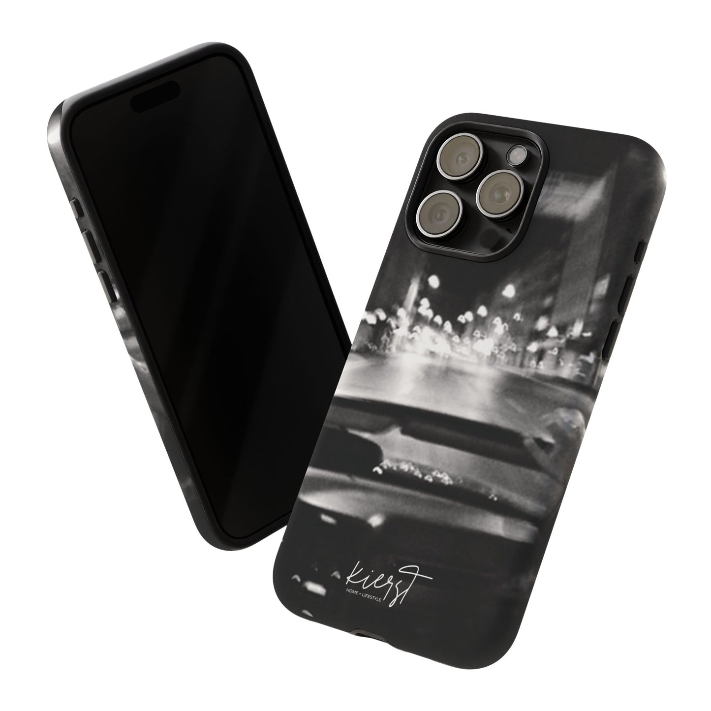 Faded Summer Nights iPhone Case | A Cinematic Blur of City Lights and Nostalgia