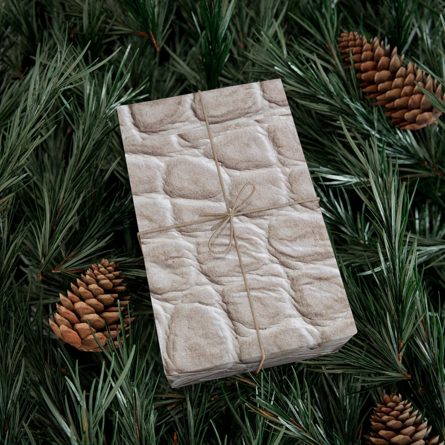 Cream Reptile Gift Wrapping Paper