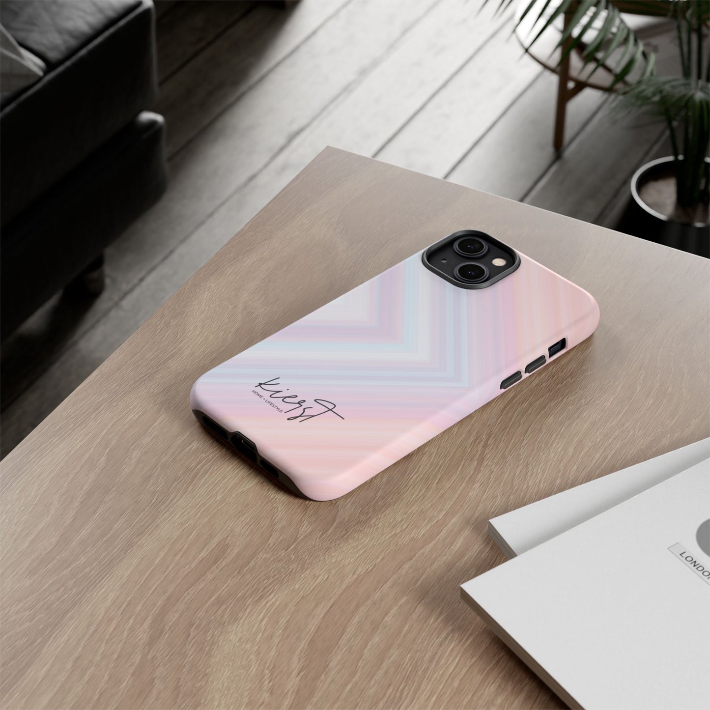 Pastel Arrows iPhone Case | Light layers, quiet movement