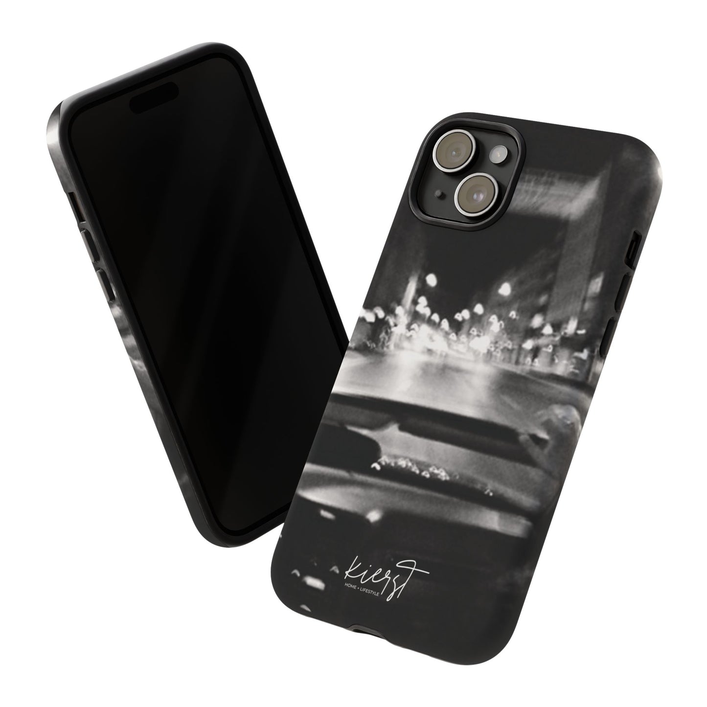 Faded Summer Nights iPhone Case | A Cinematic Blur of City Lights and Nostalgia