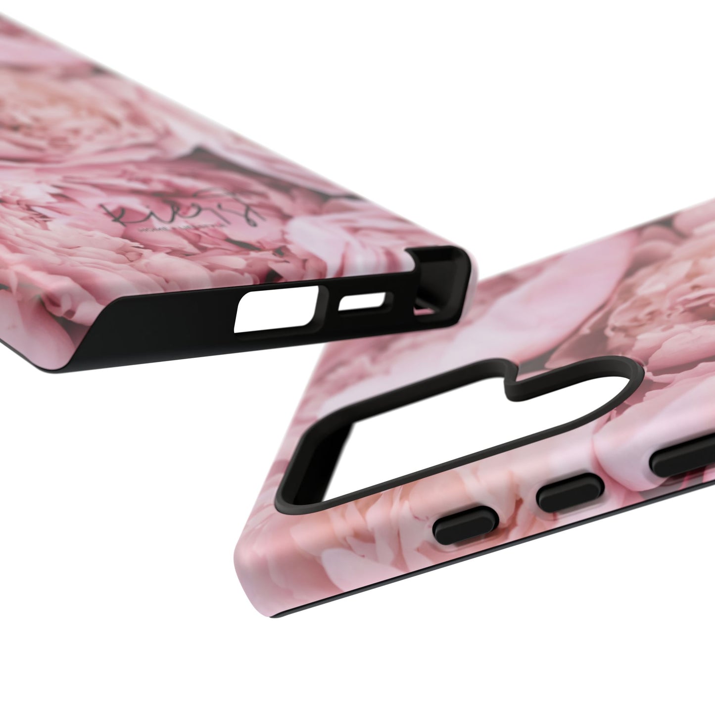 Pink Peonies Samsung Galaxy Case | A Floral Moment Lasts Longer Than Fresh Stems