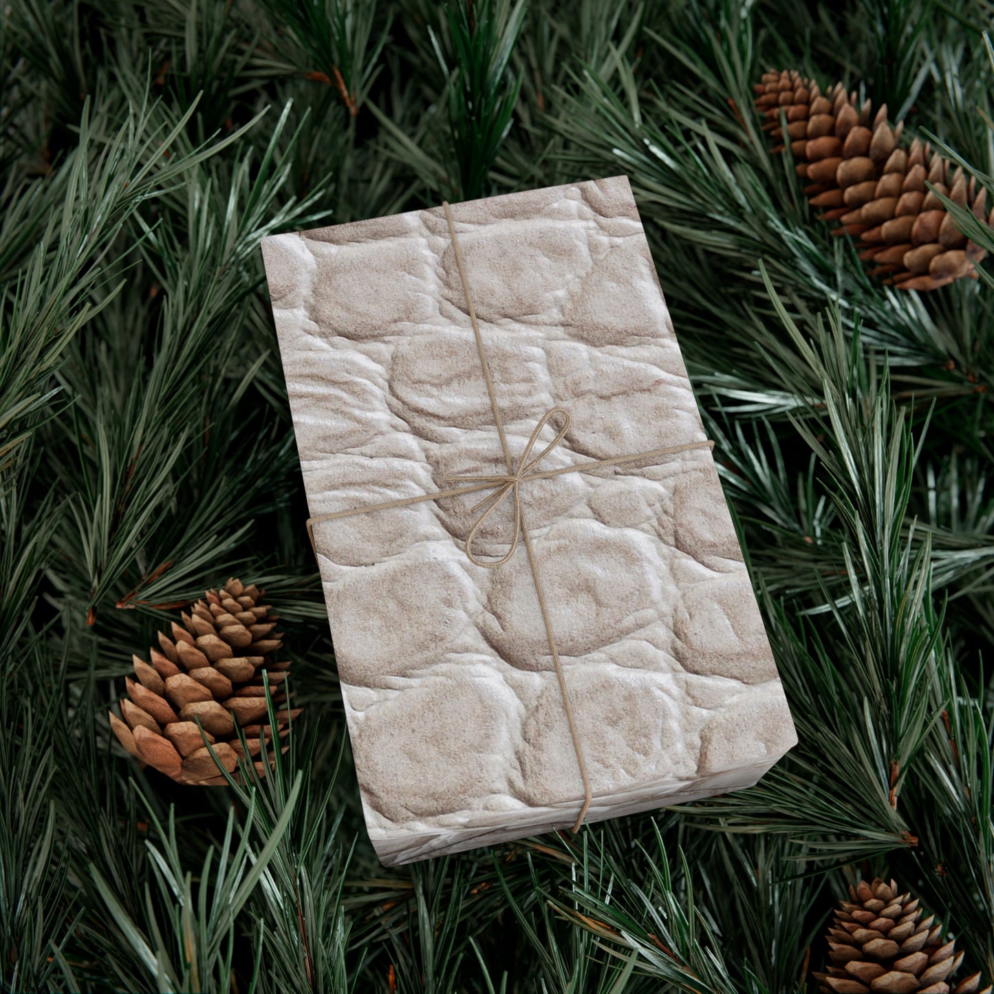 Cream Reptile Gift Wrapping Paper