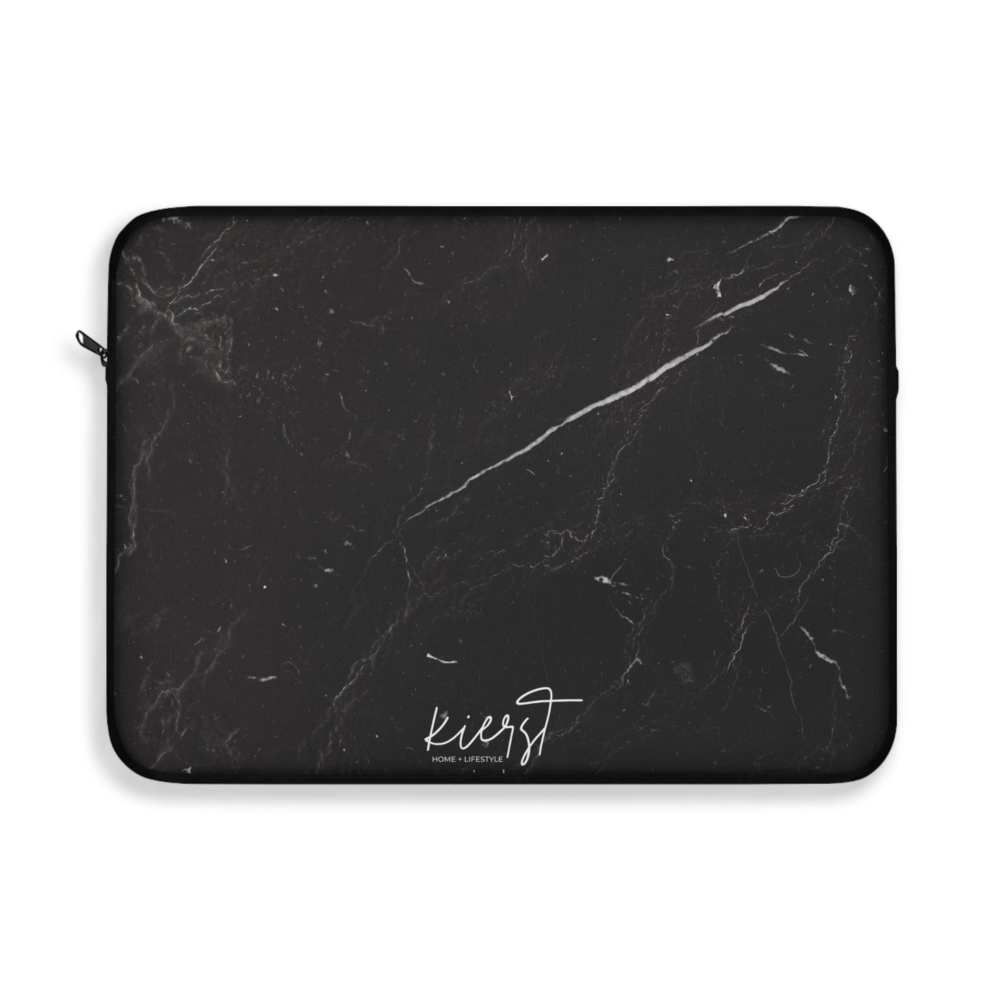 Black Marble Laptop Sleeve | Sleek + Sophisticated Protection