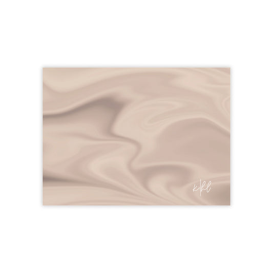 Taupe Dunes Striped Post-it® Note Pad