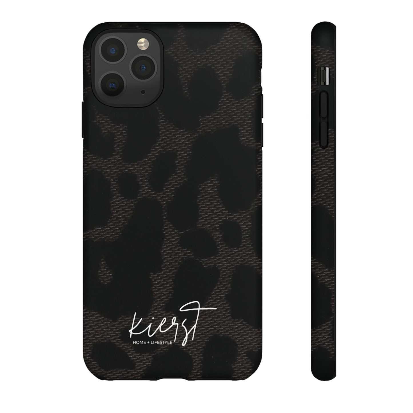 Black Leopard iPhone Case