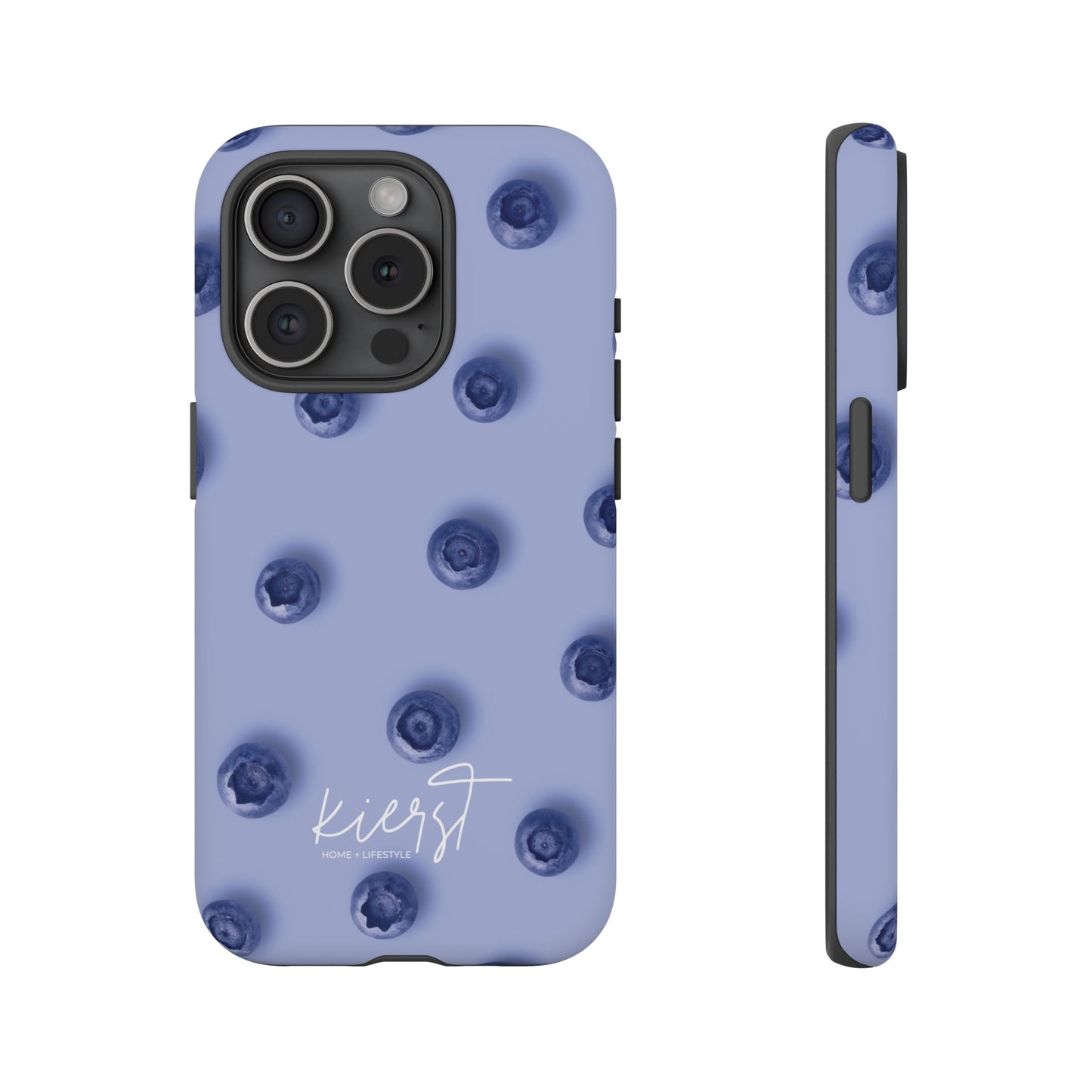 Blueberries iPhone Case | A refined play on fruit-forward charm