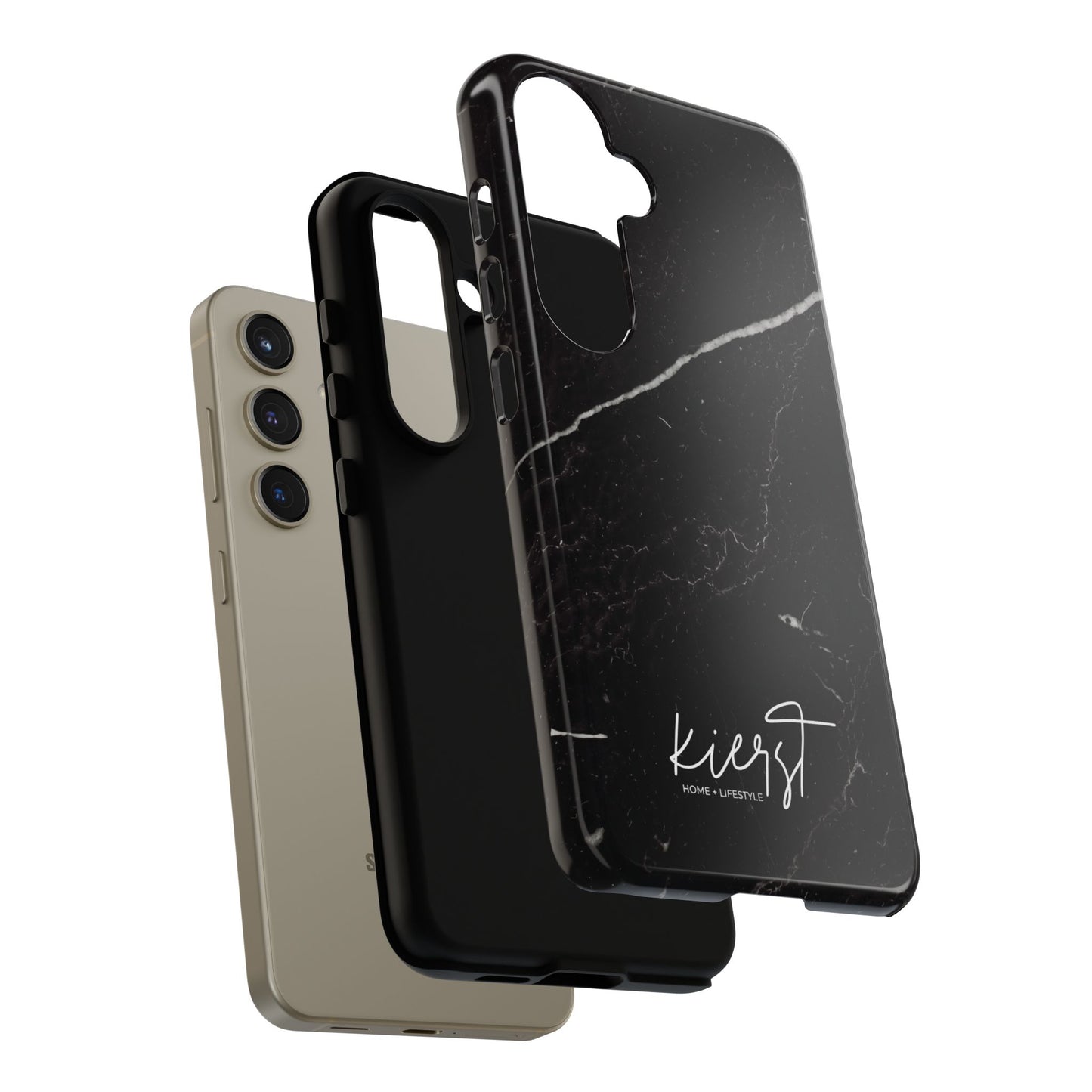 Black Marble Samsung Galaxy Phone Case | Elevated Protection Meets Timeless Design