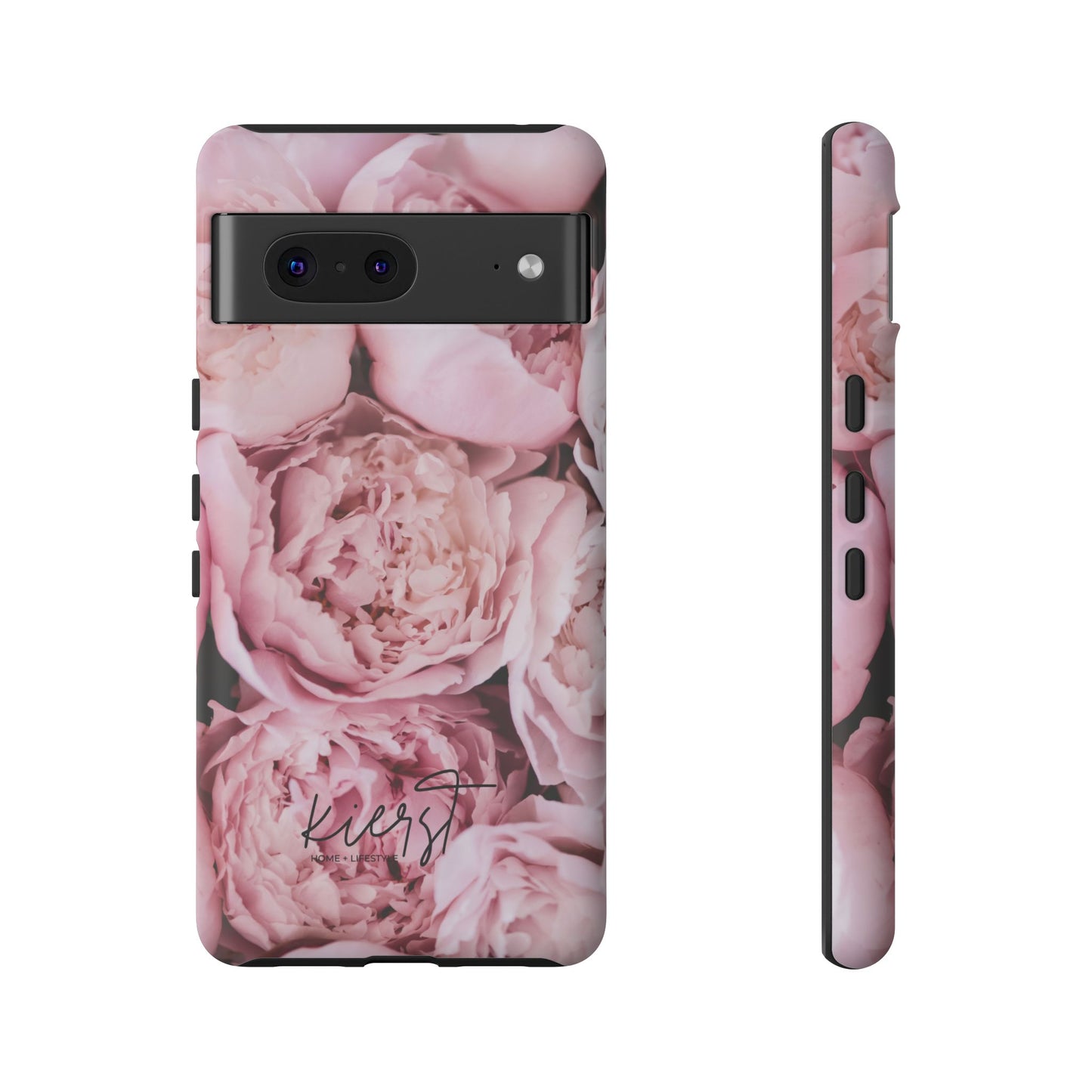 Pink Peonies Google Pixel Phone Case | Romantic Florals, Everyday Function