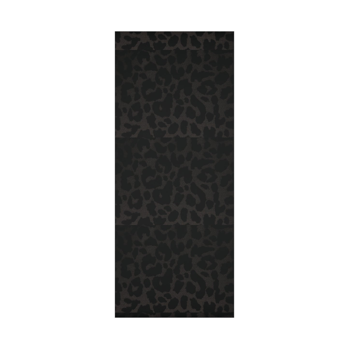 Black Leopard Gift Wrapping Paper