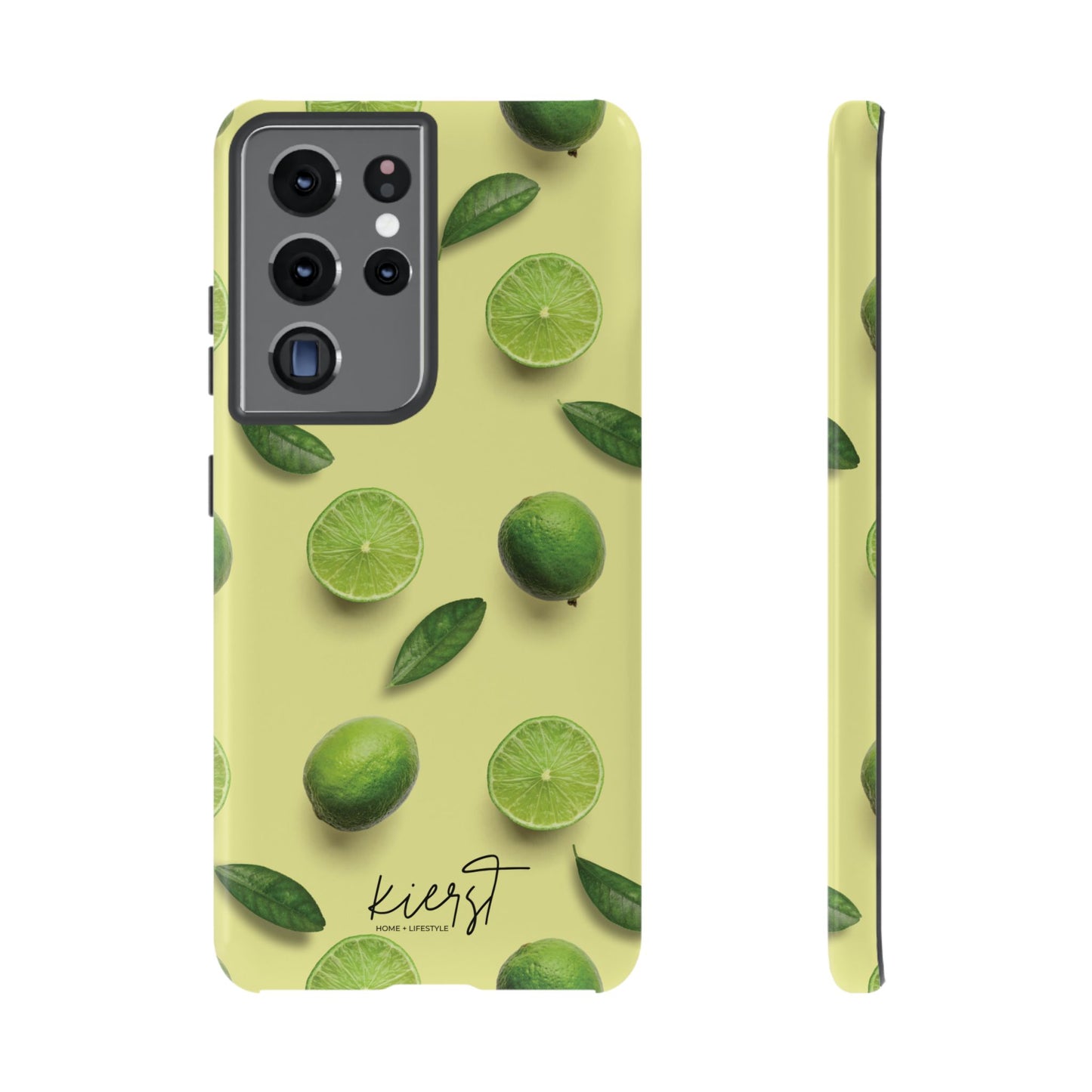 Limes Samsung Galaxy Phone Case | A Zesty Pop of Citrus and Style