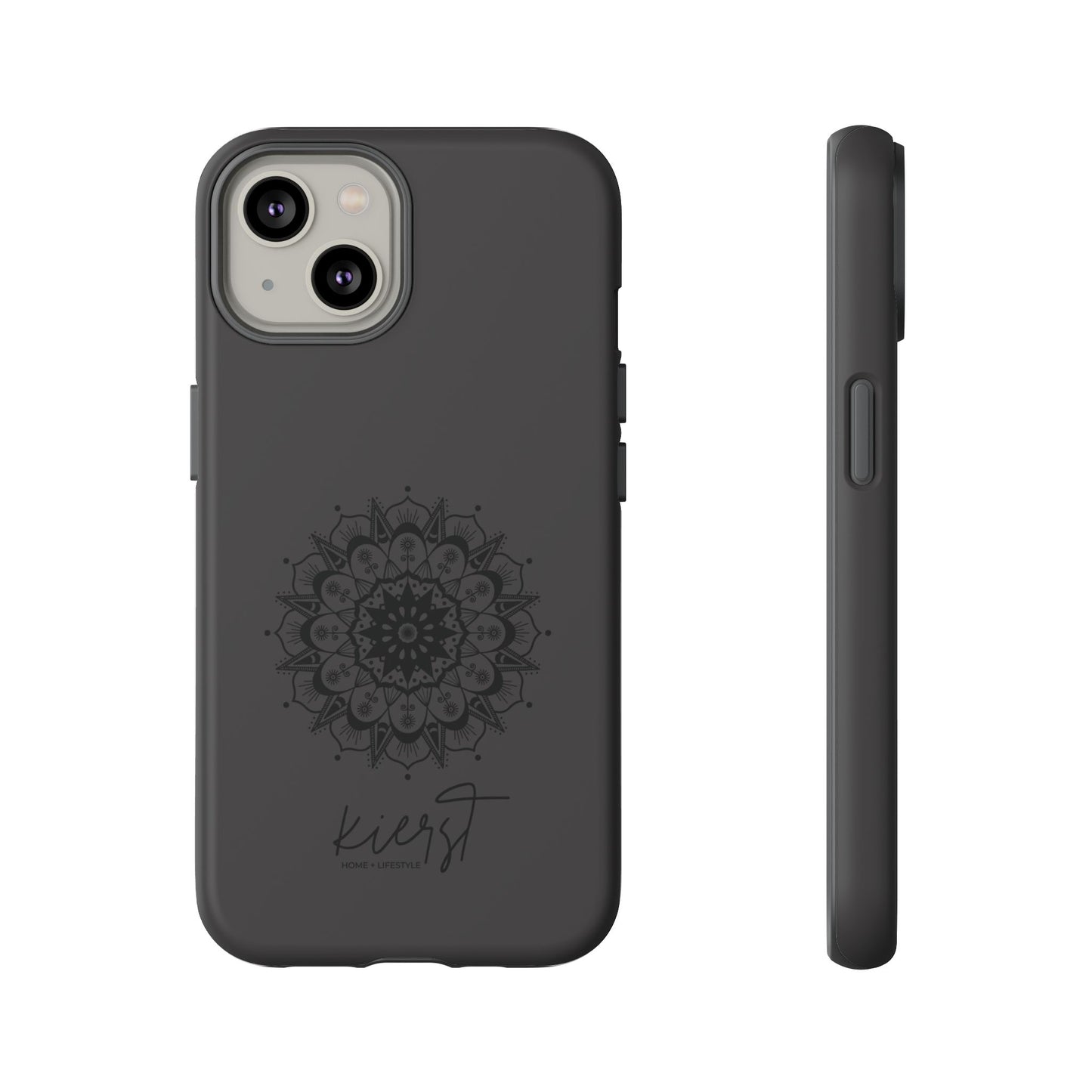 Black Mandala iPhone Case | Refined Calm in Every Curve