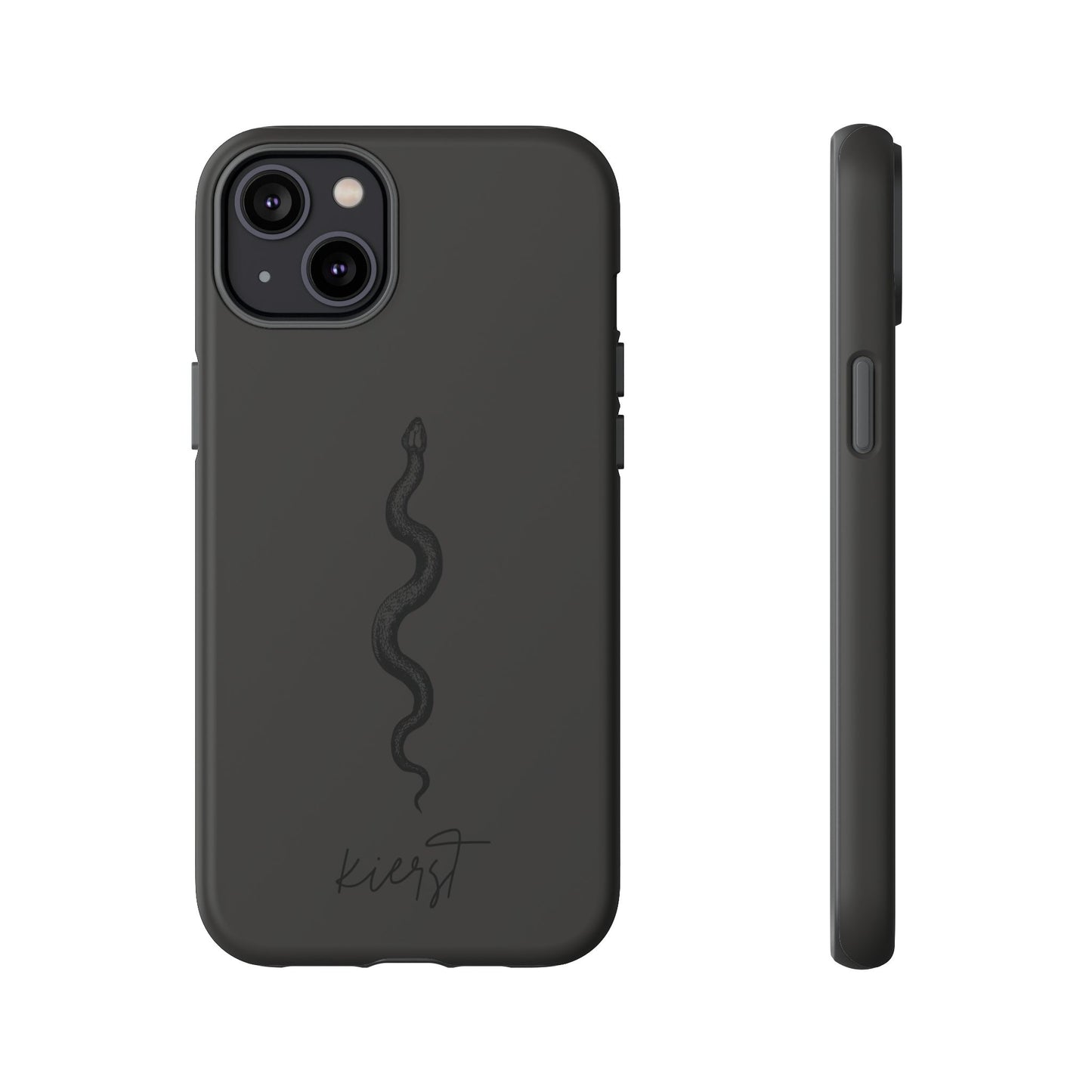 Long Black Snake iPhone Case | Subtle Edge, Quiet Power