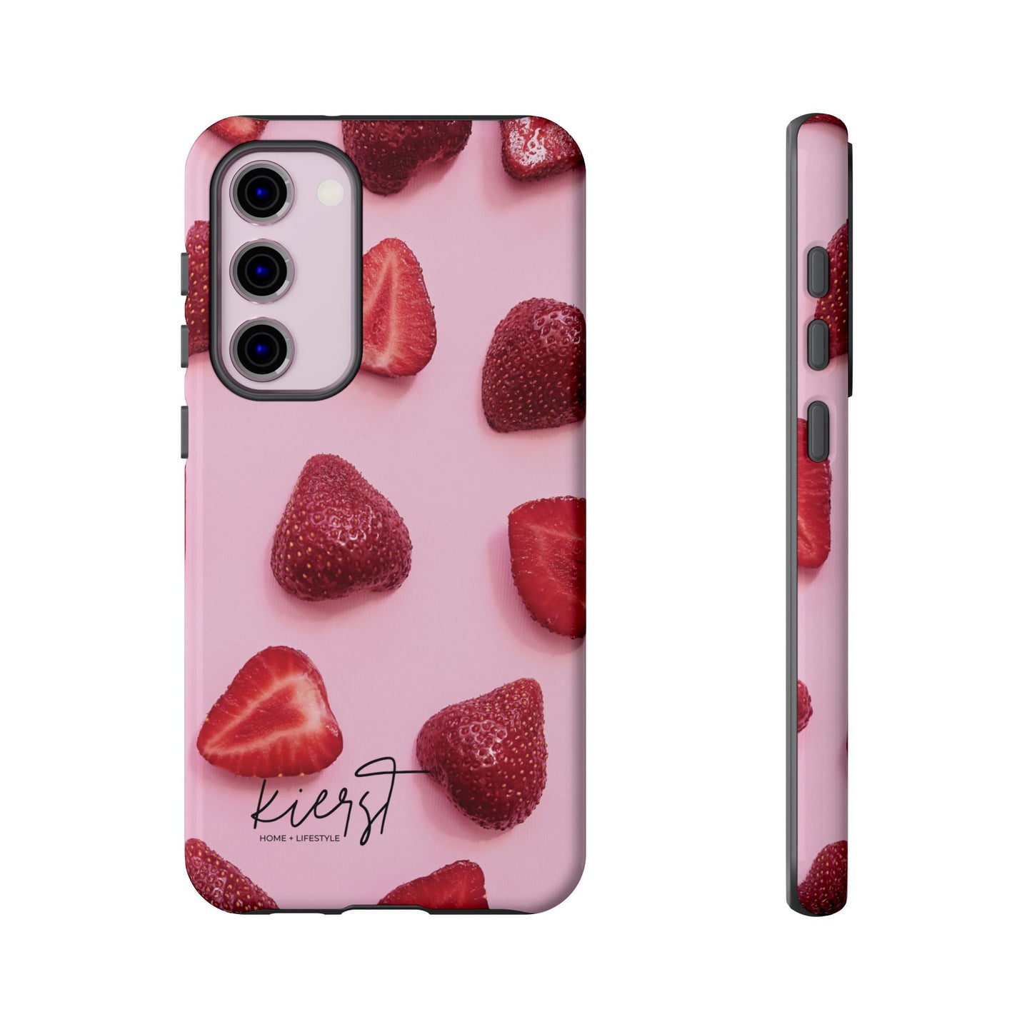Strawberries Samsung Galaxy Phone Case | A Juicy Pop of Playfulness Meets Polished Design
