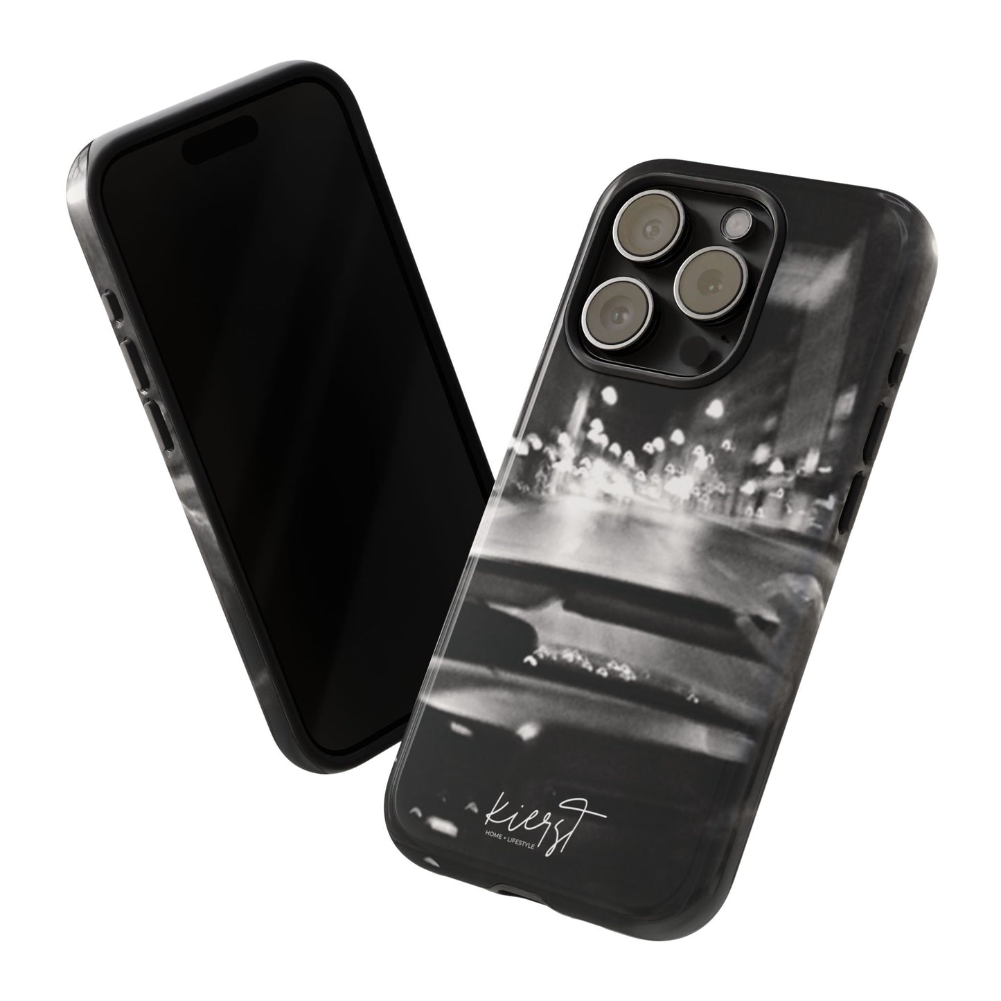 Faded Summer Nights iPhone Case | A Cinematic Blur of City Lights and Nostalgia