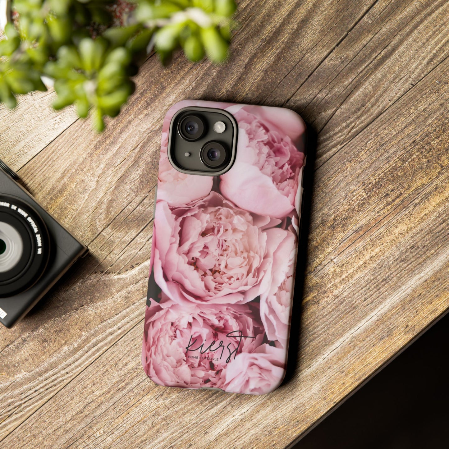 Pink Peonies iPhone Case | Soft Florals Meet Luxe Protection