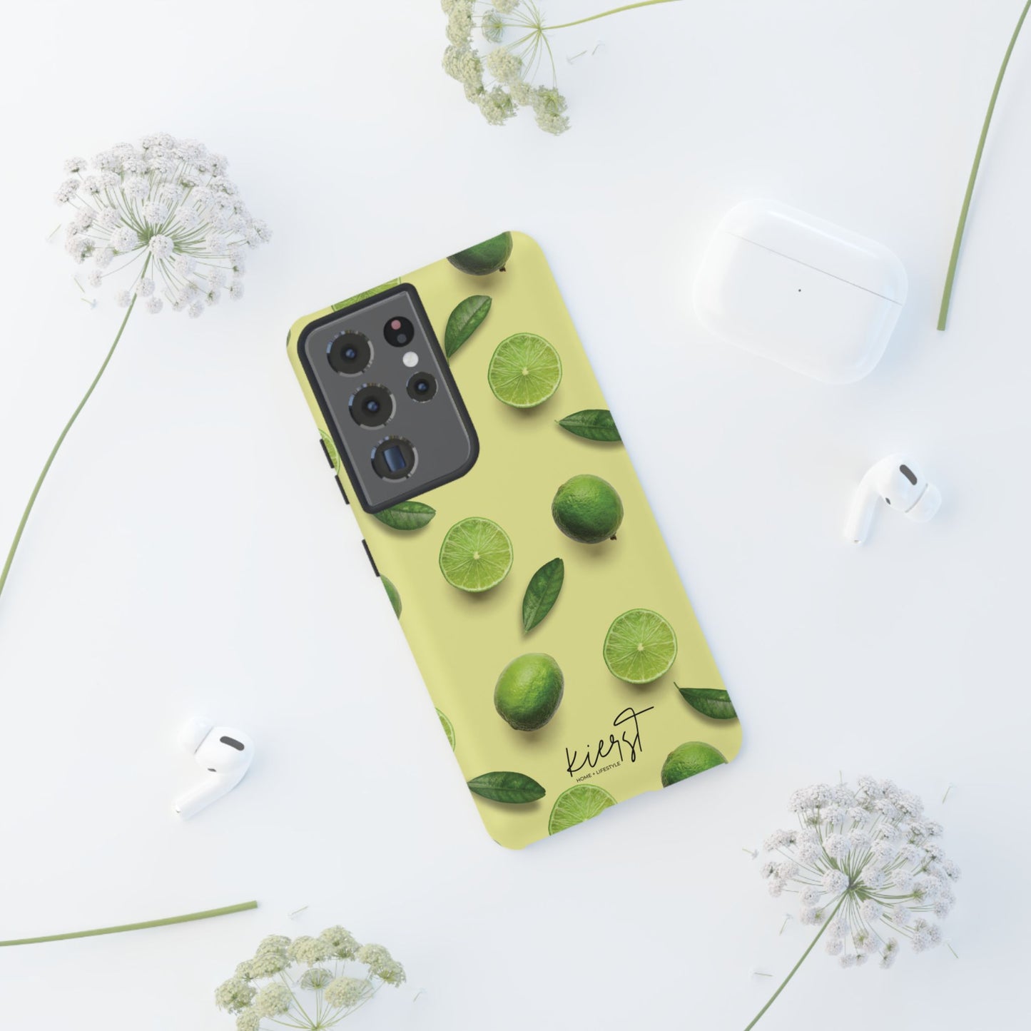 Limes Samsung Galaxy Phone Case | A Zesty Pop of Citrus and Style