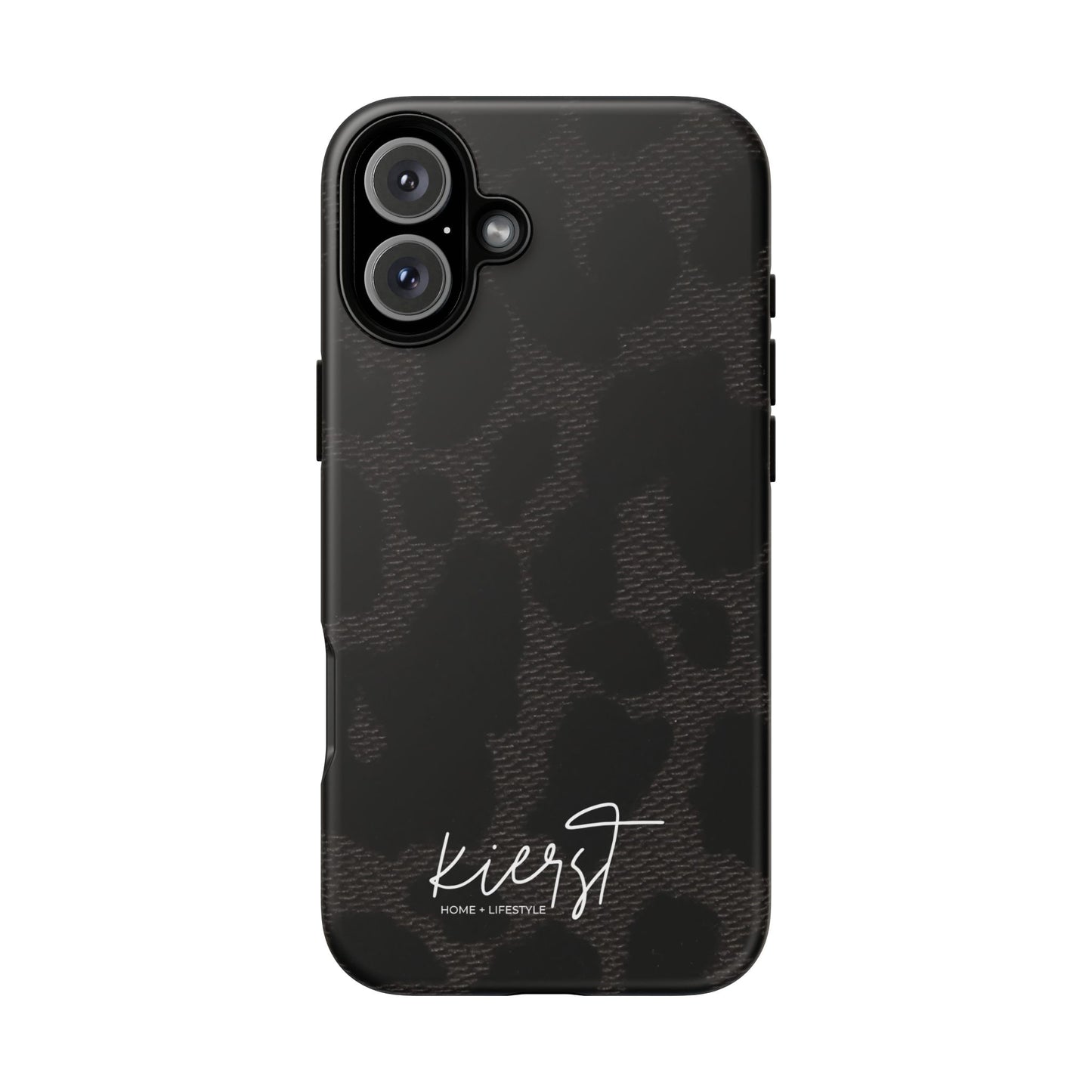 Black Leopard iPhone Case