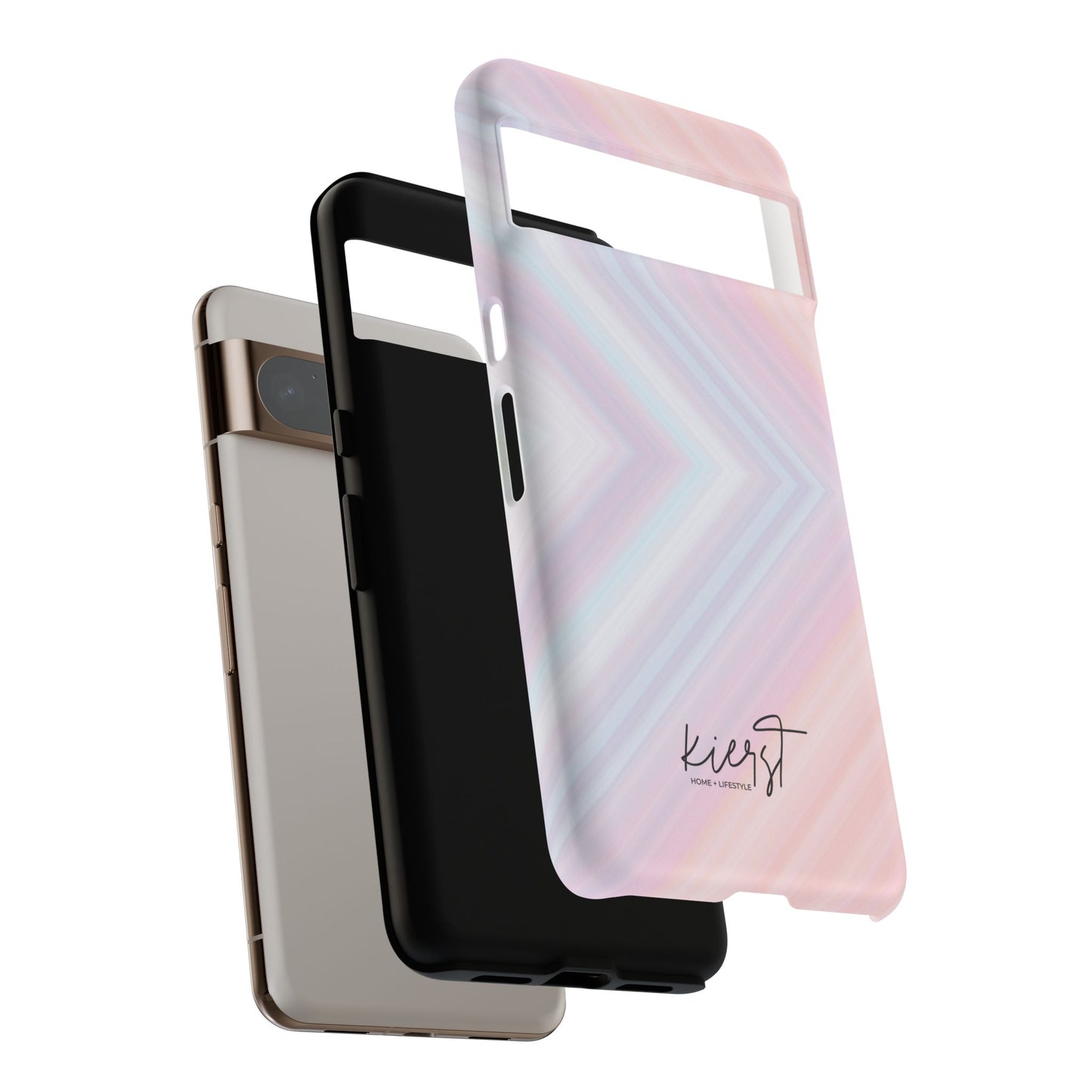 Pastel Arrows Google Pixel Phone Case | Soft Geometry Meets Subtle Statement