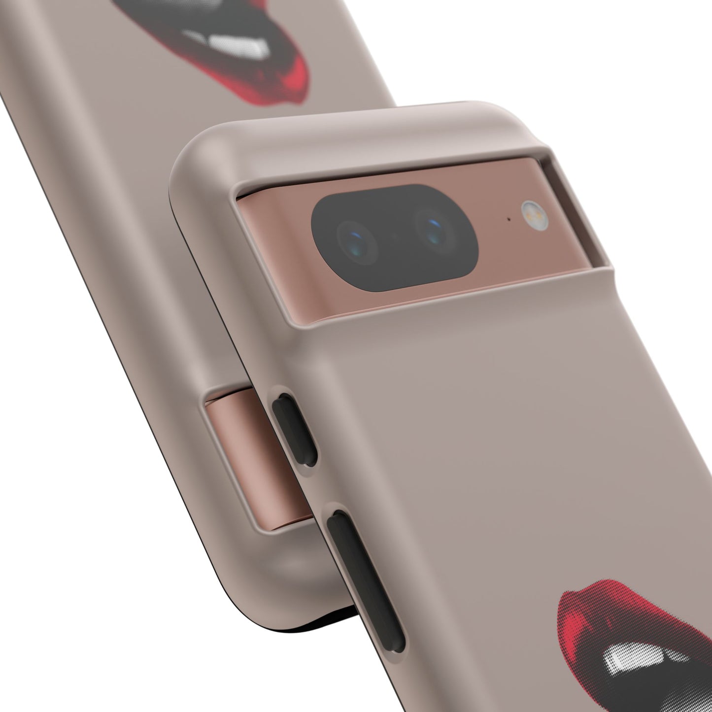 Retro Red Lips Google Pixel Case | Bold Design Meets Everyday Function