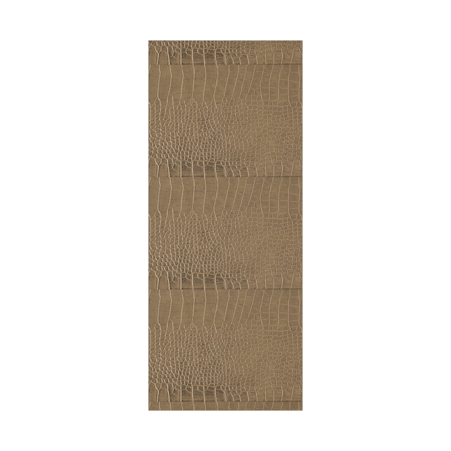 Tan Alligator Gift Wrapping Paper
