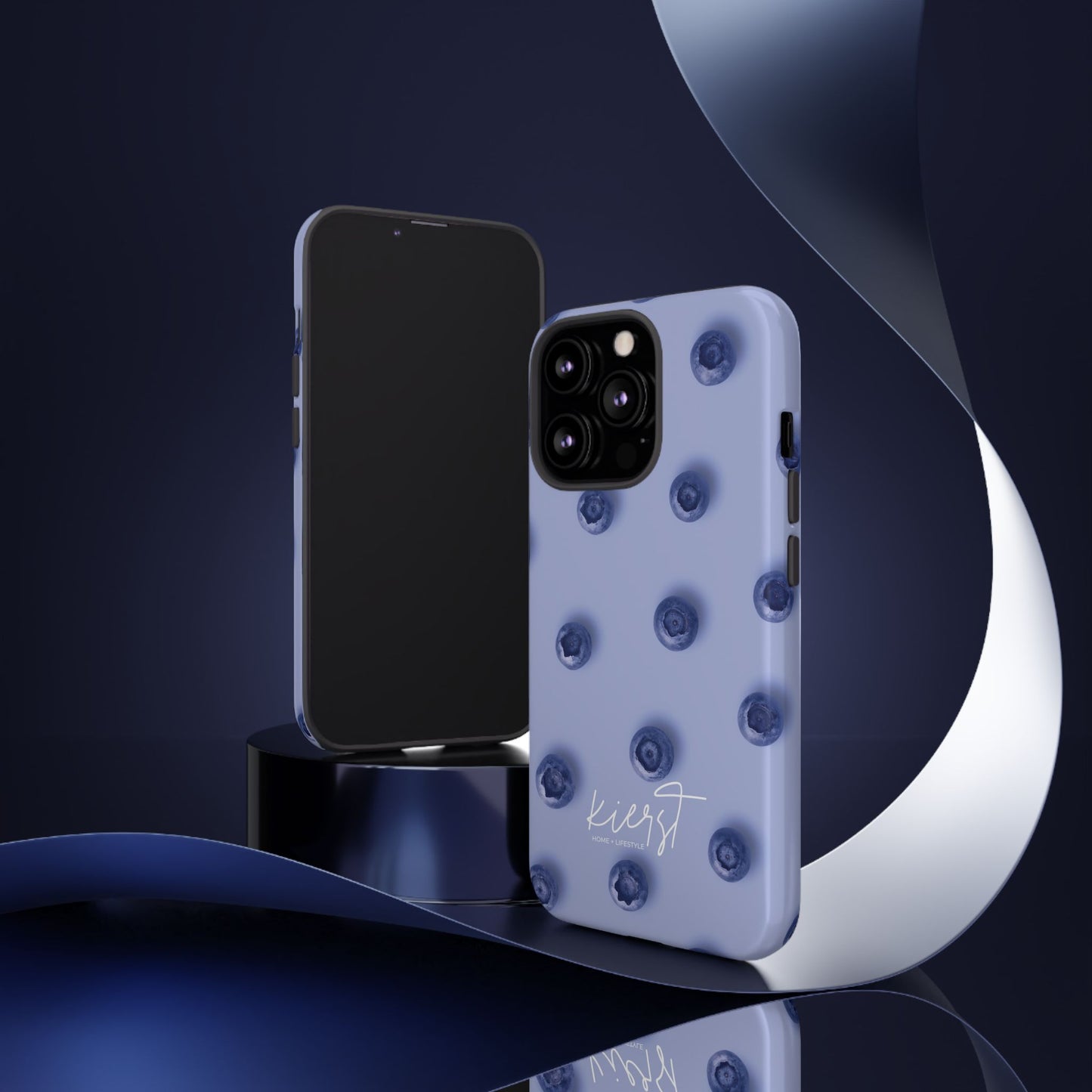 Blueberries iPhone Case | A refined play on fruit-forward charm