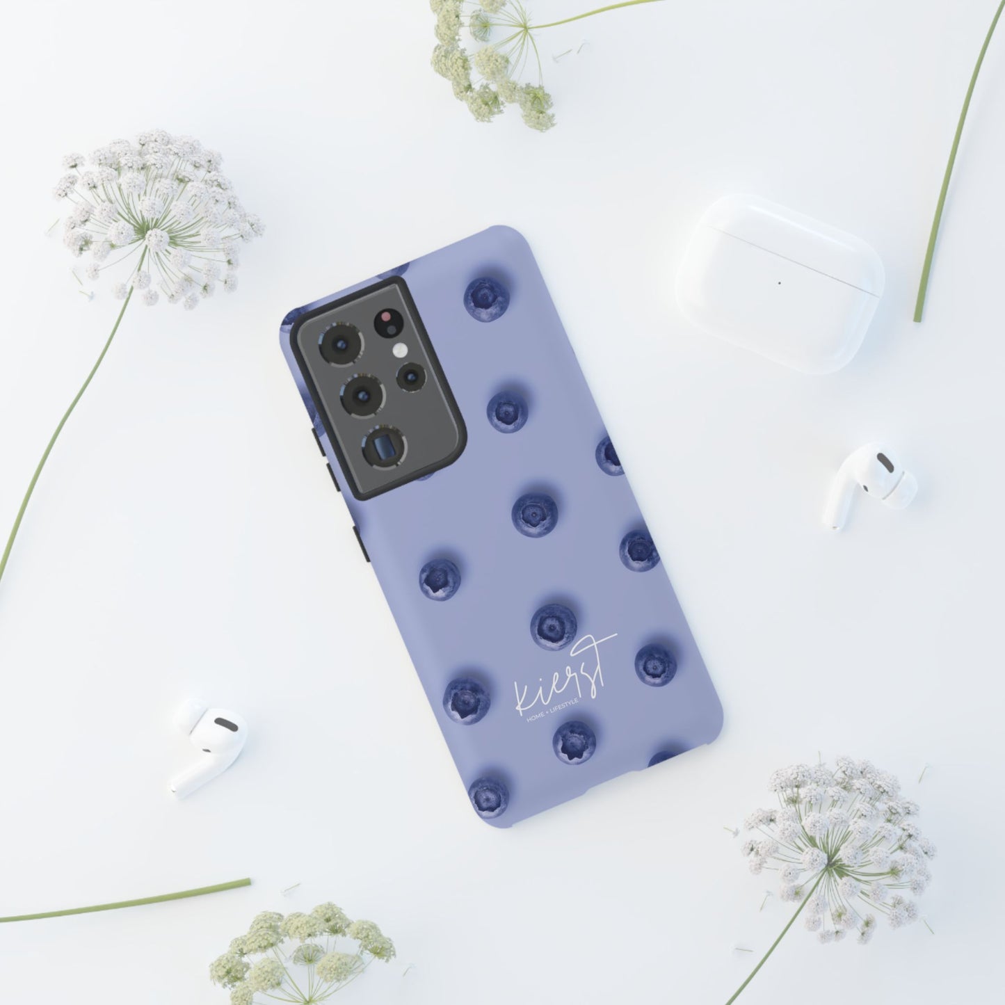 Blueberries Samsung Galaxy Case | Sweet, Subtle, and Unexpectedly Luxe