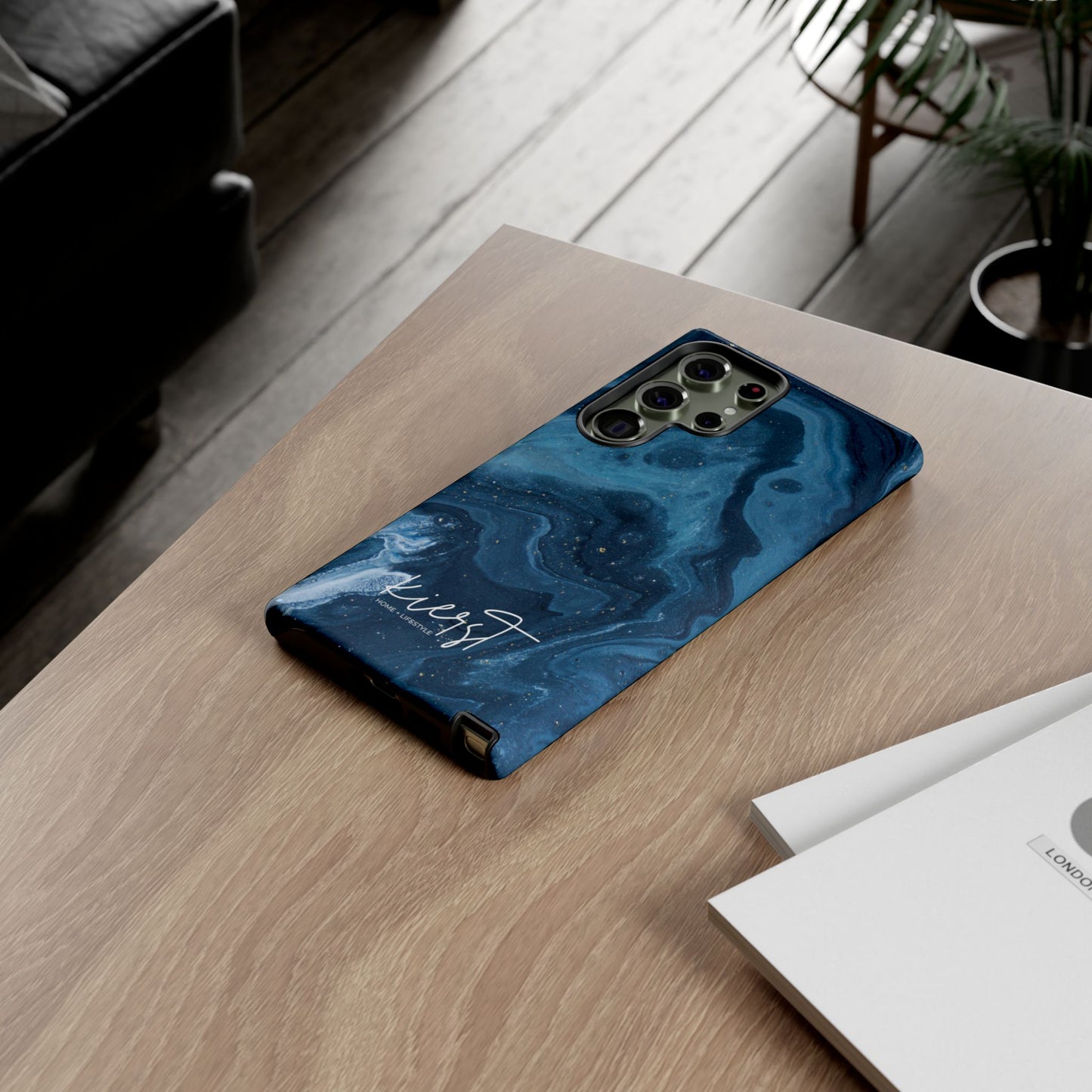 Blue Marble Samsung Galaxy Case | Deep Tones, Elevated Protection
