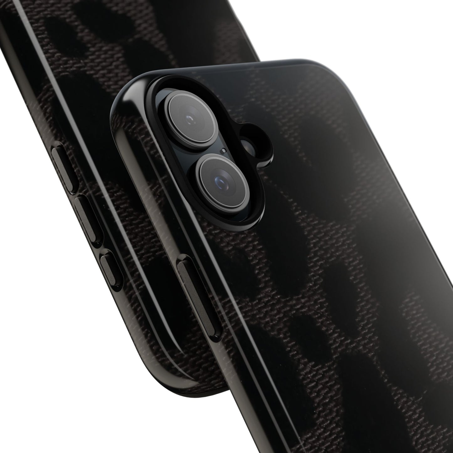 Black Leopard iPhone Case
