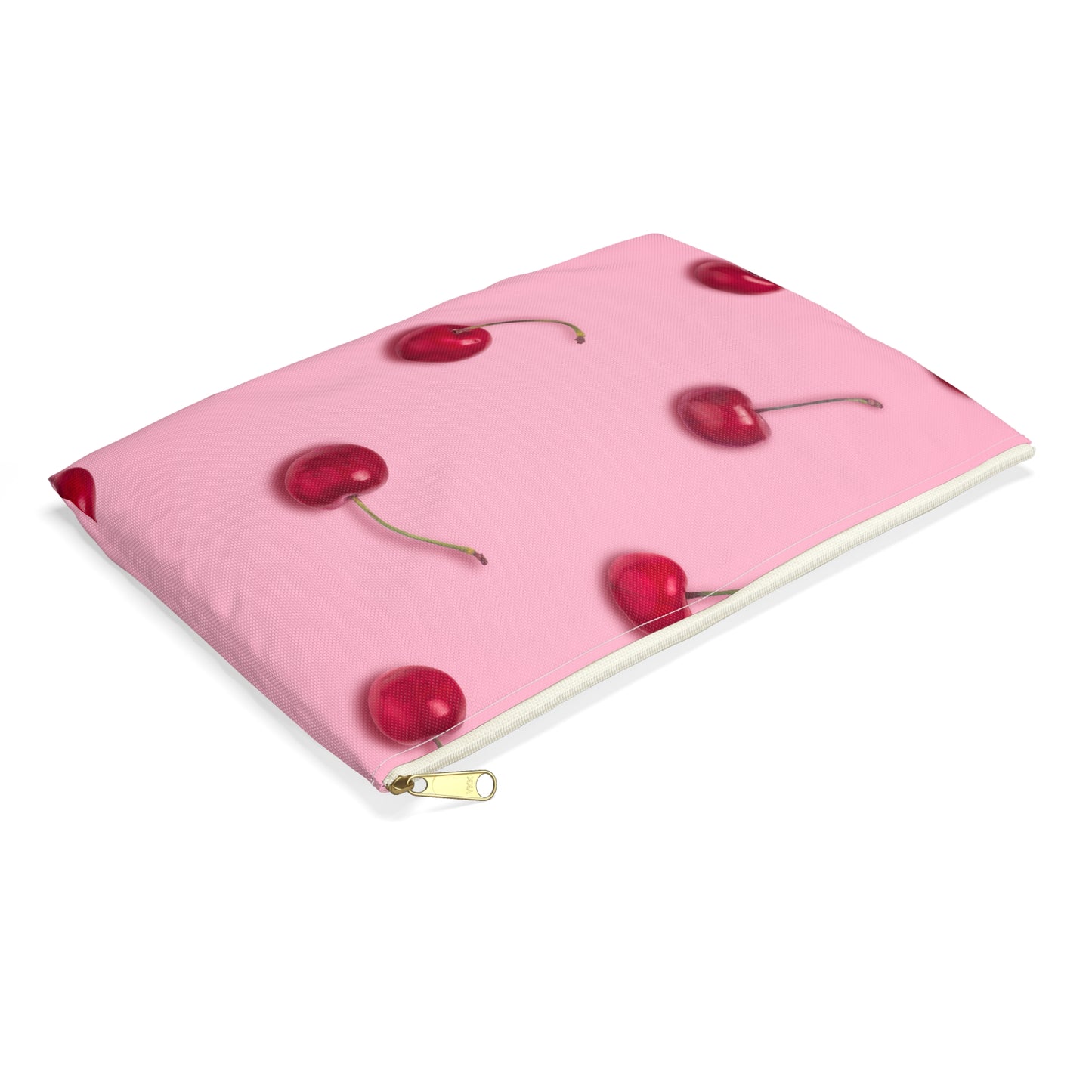 Cherries Accessory Pouch – Limited Edition Pop Cherry Print on Vibrant Pink