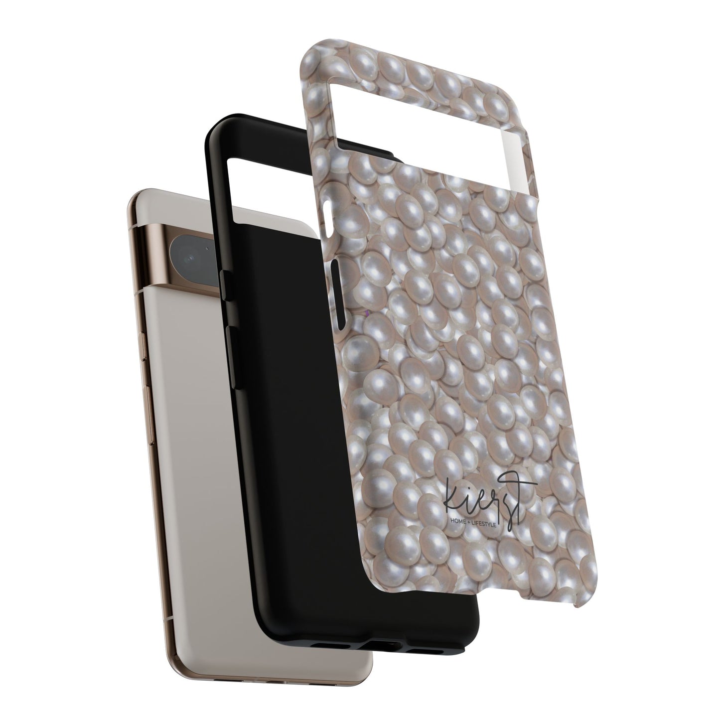Pearlcore Elegance Google Pixel Case | Luxe Protection Meets Soft Design