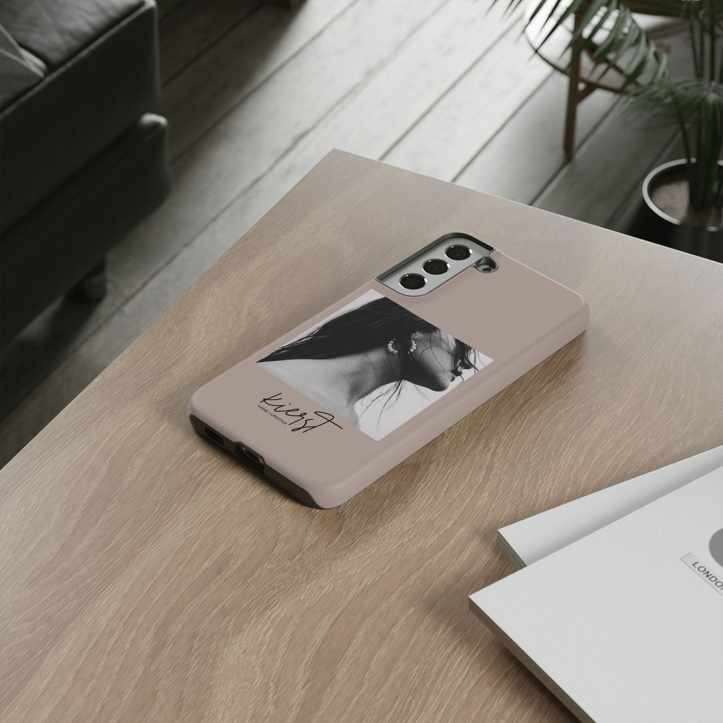 Monochrome Muse Samsung Galaxy Case | A portrait of quiet luxury