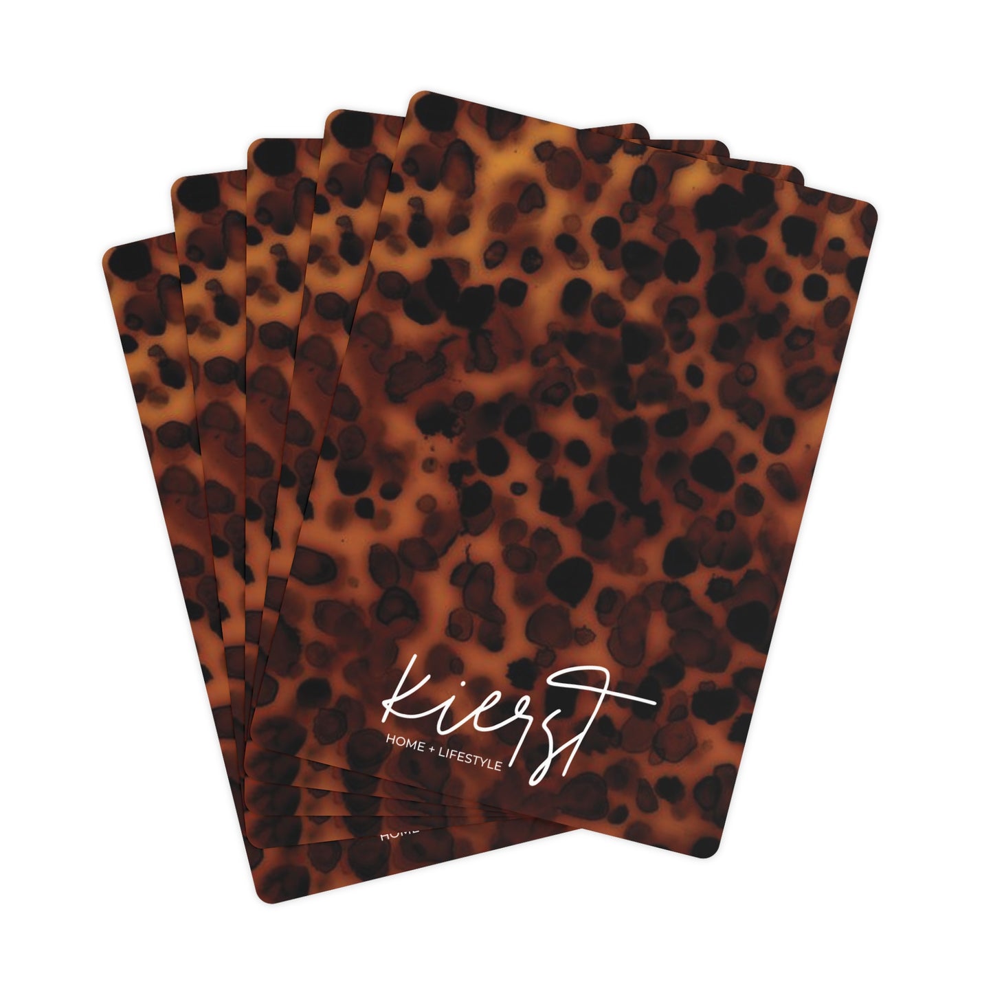 Ember Tortoise Poker Playing Cards