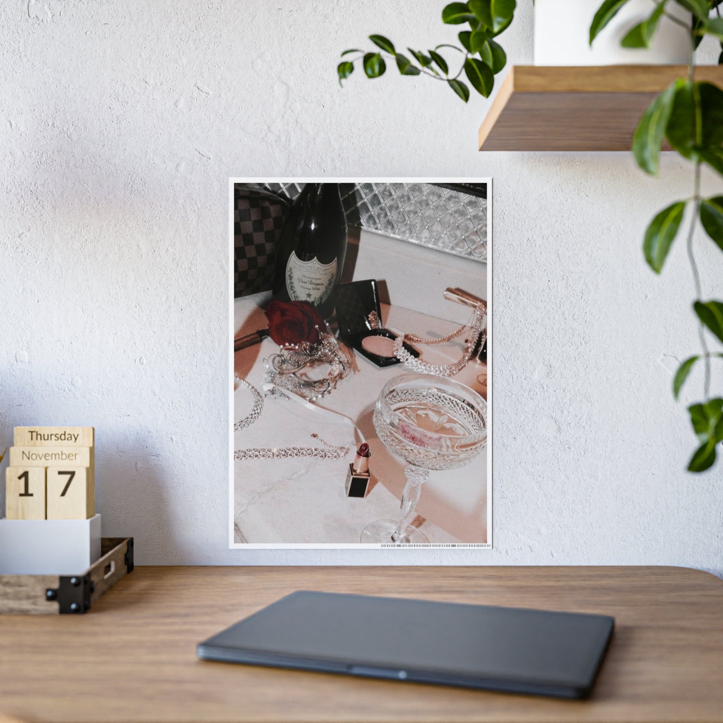 Just A Girl Vintage Style Gloss Posters