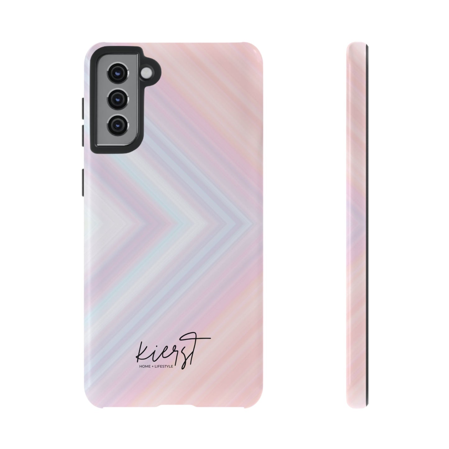 Pastel Arrows Samsung Galaxy Phone Case | Soft Geometry, Subtle Glow