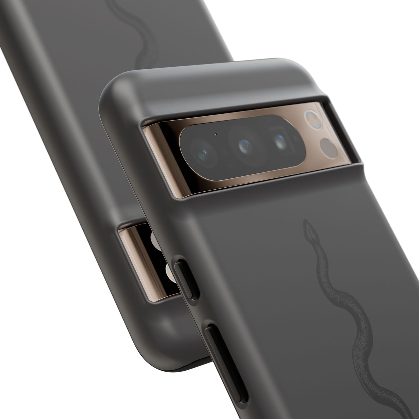 Long Black Snake Google Pixel Phone Case