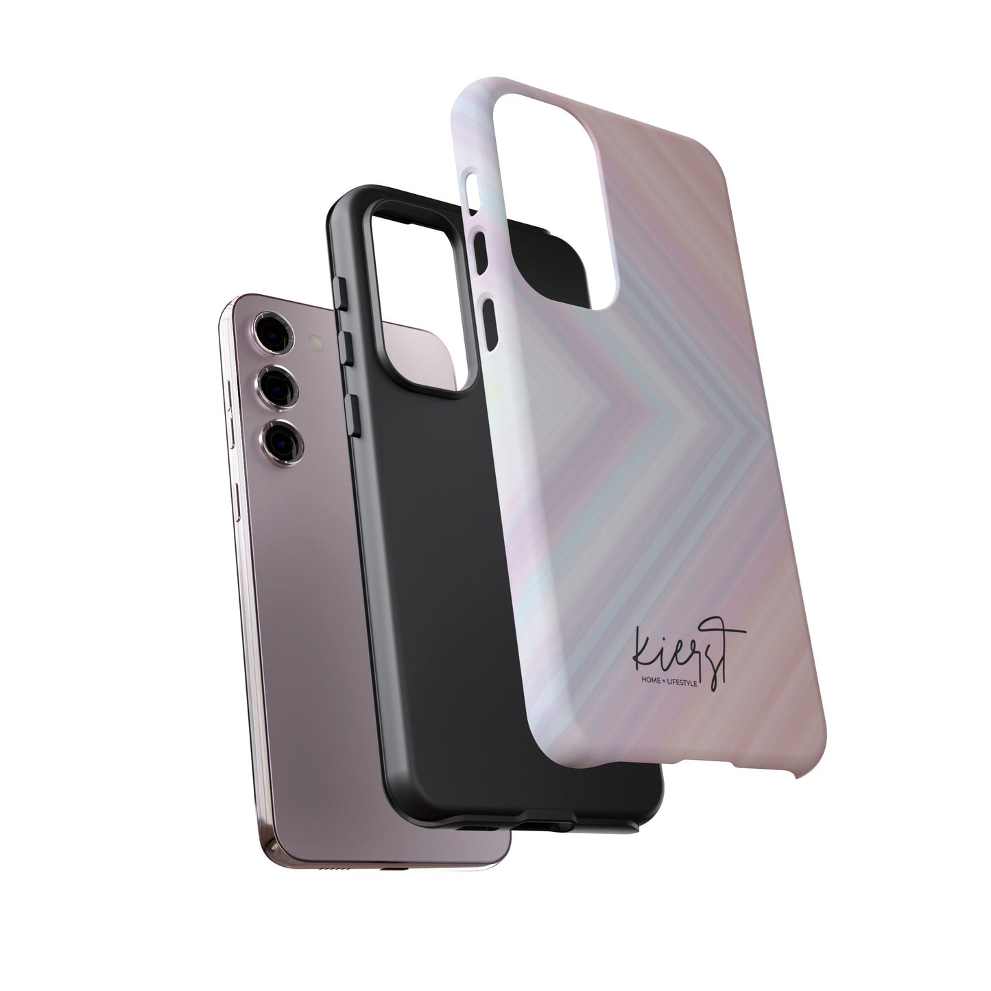 Pastel Arrows Samsung Galaxy Phone Case | Soft Geometry, Subtle Glow