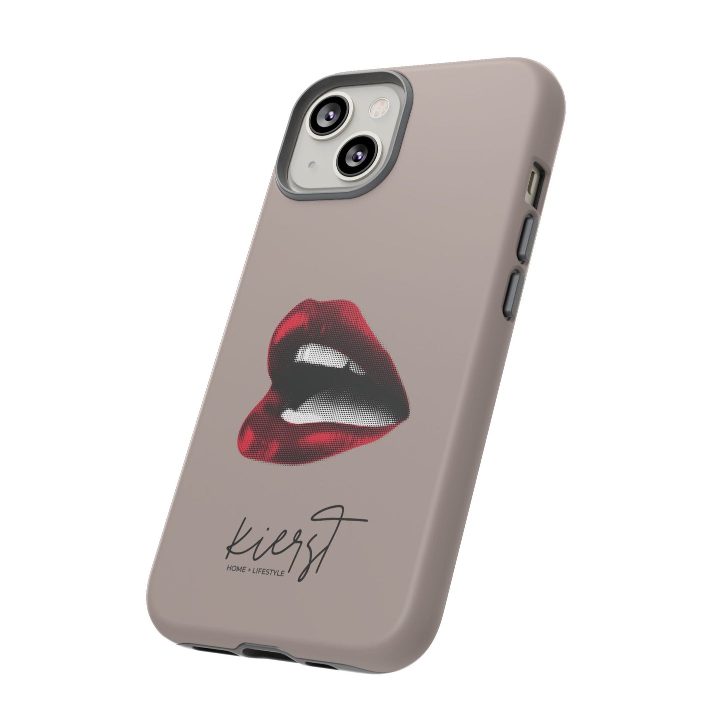 Retro Red Lips iPhone Case | Pop Art Meets Polished