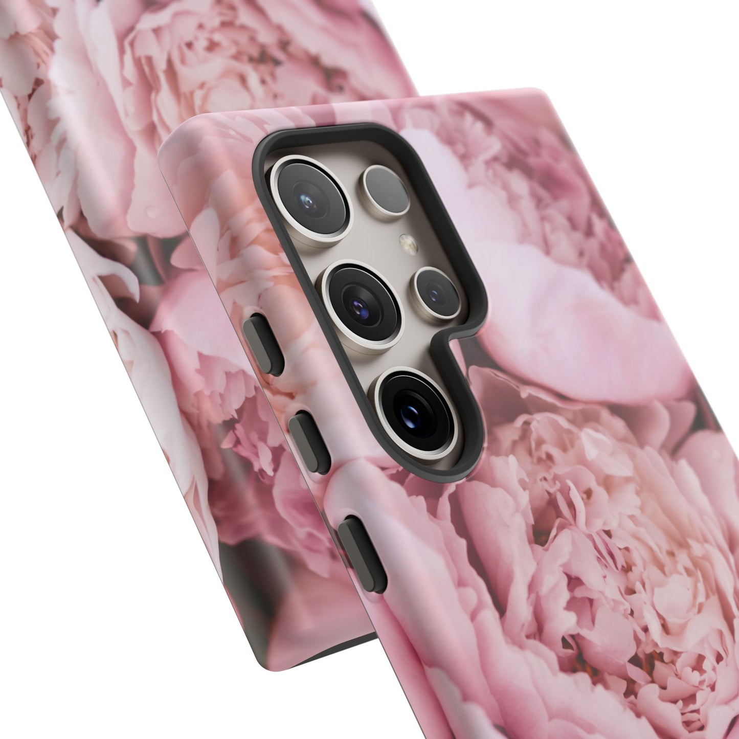 Pink Peonies Samsung Galaxy Case | A Floral Moment Lasts Longer Than Fresh Stems