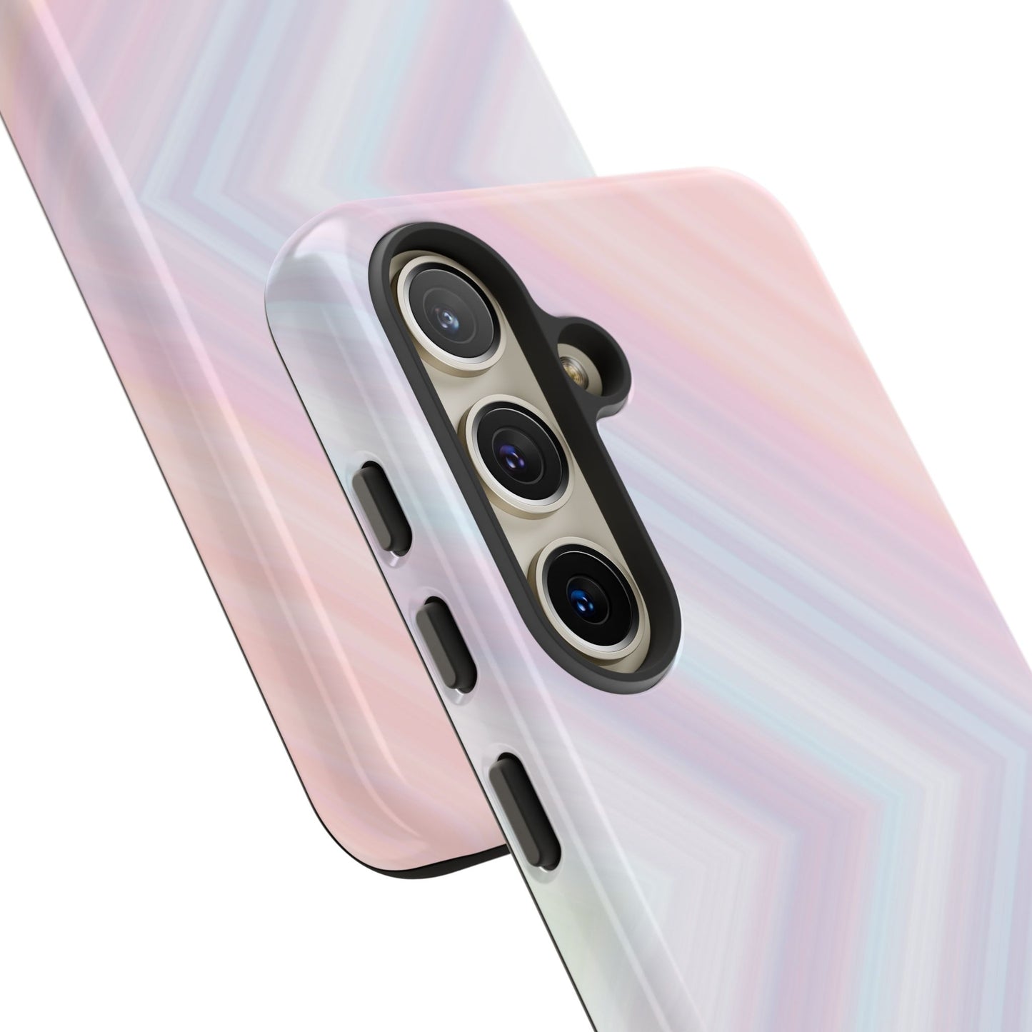 Pastel Arrows Samsung Galaxy Phone Case | Soft Geometry, Subtle Glow